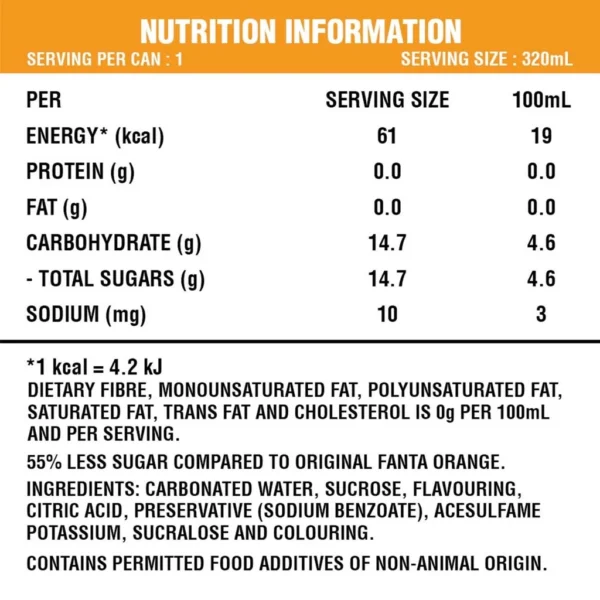 [1 Carton] Fanta Orange (12x320ml) - Image 2