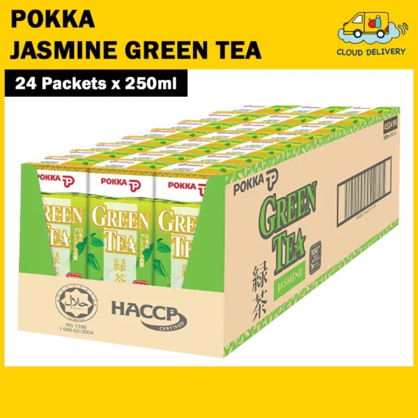 Pokka Tea (24 x 250ml) [Green Tea/Lemon Tea/Strawberry Tea/Blueberry Tea/Peach Tea/Oolong/Bandung/Houjicha/Kiyo] - Image 2