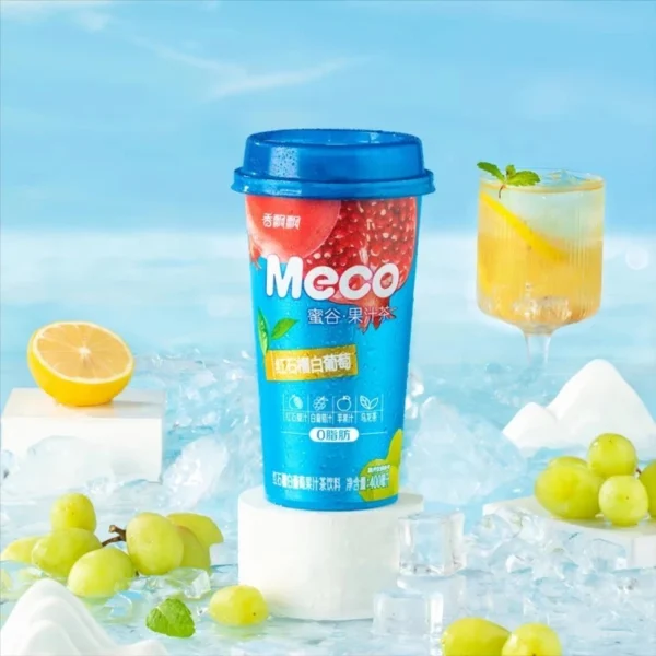 XIANG PIAO PIAO MECO Fruit Tea - 香飘飘蜜谷果汁茶 400ml - Image 5